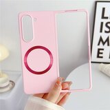 Torbica Magsafe Magnetic Shockproof za Samsung F956B Galaxy Z Fold 6 5G roze Cene
