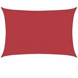  Jedro za zaštitu od sunca 160 g/m² crveno 4 x 6 m HDPE | shoptok.hr