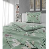 Esposa POSTELJNINA 140/200 cm saten zelena | Shoptok.si