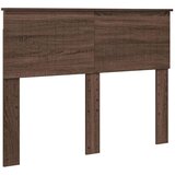  Okvir za krevet s uzglavljem Smeđi hrast 120 x 190 cm | shoptok.hr