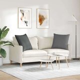 vidaXL jastučići za sofu 2 pcs tamno siva 80 x 80 cm tkanina | shoptok.hr
