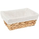 Five KOŠARA ZA KRUH HARMONY, 25,5X18,5X9,5CM POLIESTER/PAMUK BEŽ | shoptok.hr