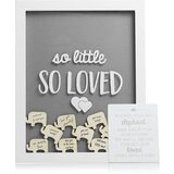 Pearhead Baby Shower Okvir za shranjevanje želja najbližjih ob rojstvu | Shoptok.si