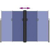  Bočna tenda na uvlačenje plava 220x600 cm | shoptok.hr