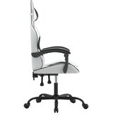  Igraća stolica bijelo-crna od umjetne kože | shoptok.hr