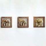 Wallity slika UKZM063, 3 dela, 16 x 16 x 2 cm Cene