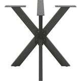  Noge blagovaonskog stola u obliku pauka antracit 85x85x(72-73) cm čelik | shoptok.hr