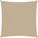 vidaXL Senčno jadro oksford blago kvadratno 4,5x4,5 m bež, (20729252) | Shoptok.si