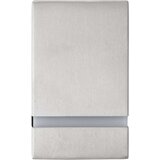  Zunanje stenske svetilke 2 kosa 35 W srebrne pravokotne, (22157305) | Shoptok.si