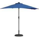 vidaXL vrtni suncobran plava 294 x 150 x 223 cm tkanina | shoptok.hr