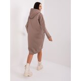 RUE PARIS Sweatshirt-RV-BL-4858-1.99P-dark beige | Shoptok.si