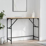 vidaXL Klubska mizica sonoma hrast 100x32x75 cm inženirski les | Shoptok.si