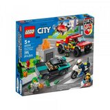 Lego city fire rescue & police chase ( LE60319 ) Cene