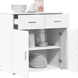  Komoda bela 79x38x80 cm inženirski les | Shoptok.si