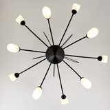 Jupiter 2056 - Luster na šipci GLORIOSA 10xG9/14W/230V crna | Eponuda.com