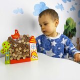 Tooky Toy drvena farma Jenga Slike