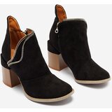 Resti Black women's insulated boots on a post Mukis - Footwear | ePonuda.com