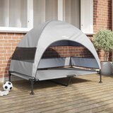  Povišeni krevet za pse Srebrno Siva 127 x 81 x 108 cm | Eponuda.ba