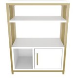 Hanah home polica za knjige letos white gold | ePonuda.com