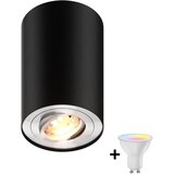 Zuma line 89201-N - LED RGBW prigušiva spot svetiljka RONDOO 1xGU10/6W/230V crna + daljinski upravljač Cene