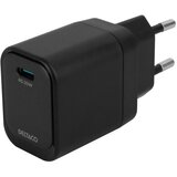 Deltaco Kućni punjač USB-C, 1x USB-C PD, 20 W, CRNI Slike