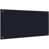  Kuhinjski zid 2 pcs Crna 100 x 50 cm Staklo otporno na udarce | shoptok.hr