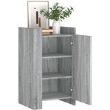  Komoda siva boja hrasta 45x35x75 cm od konstruiranog drva | shoptok.hr