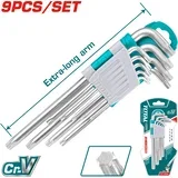 9-dijelni set Torx ključeva EXTRA-LONG / INDUSTRIAL (THT106391)