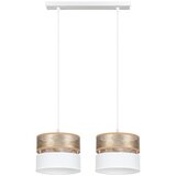  Luster na sajli LIMA 2xE27/60W/230V zlatna/bela | Eponuda.com