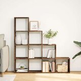  Pregrada/regal za knjige 4 razina hrast 131 5x29x131 5cm drveni | shoptok.hr