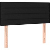  S oprugama i madracem crni 100 x 200 cm od tkanine | shoptok.hr