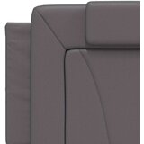  Okvir za krevet Viana bez madraca sivi 160x200 cm od umjetne kože | shoptok.hr