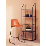 Premier Housewares Crni/u prirodnoj boji metalni regal 61x179x34 cm Depok – | shoptok.hr