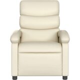 vidaXL Masažni stol krem umetno usnje | Shoptok.si