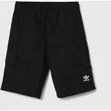 Adidas Otroške kratke hlače CARGO SHORTS črna barva, IW3501