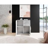 Boxxx komoda, siva, bela | Shoptok.si