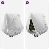  Pokrijte biljke od mraza flis pokrivačem 3 pcs Bijelo | shoptok.hr
