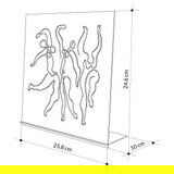 WALLXPERT decorative object figura dancing ladies decorative object black | ePonuda.com
