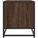 vidaXL TV ormarić boja hrasta 91x40x46 cm konstruirano drvo i metal | shoptok.hr