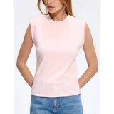 Reserved Top s visokim udjelom viskoze - pastelnoružičasto | shoptok.hr