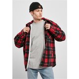 Urban Classics Teddy lined plaid jacket red/black Cijene