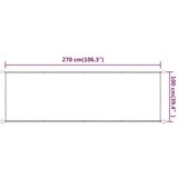  Vertikalna markiza terakota 100x270 cm tkanina oxford, (20702785) | Shoptok.si