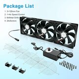 WOWFAST PC ventilator z napajalnim vtičem in brezstopenjskim regulatorjem hitrosti | Shoptok.si