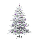  Umjetno božićno drvce s nogom s 150 LED svjetlima 150 cm PVC | shoptok.hr