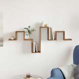  Polica na zidu Zidne s pohranom Staro drvo 104.5 x 43 x 10 cm | shoptok.hr