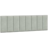  Jastuk za uzglavlje Hanko svjetlosivi 152 cm baršunasti | shoptok.hr