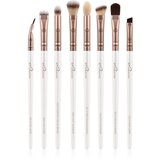 Luvia Cosmetics Prime Vegan All Eye Want set čopičev Pearl White / Metallic Coffee Brown (za oči) Cene