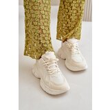 Boto Women's Sports Sneakers Beige Timoci | Shoptok.si