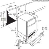 Aeg Podpultni zamrzivač OAB7N82EF 82-89cm OAB7N82EF | shoptok.hr