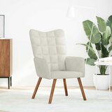  Stolica za opuštanje krem baršun | shoptok.hr